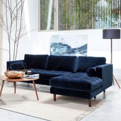 Ürgüp Modern Rahat Köşe Takımı Pati Dostu Kumaş  - Sağ Köşe