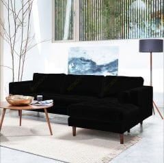 Ürgüp Modern Rahat Köşe Takımı Pati Dostu Kumaş  - Sağ Köşe