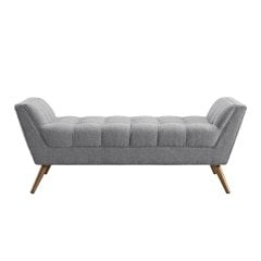 Anka Modern Bank Bench & Puf