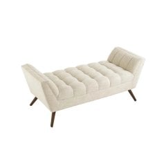 Anka Modern Bank Bench & Puf