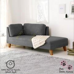 Bella Rahat Dinlenme Koltuğu Terapi ve Josephine Koltuk Pati Dostu Kumaş Sol Köşe