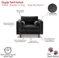 Ürgüp Rahat Tekli Koltuk Berjer Rahat Terapi Koltuğu