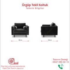 Ürgüp Tekli Koltuk Berjer Rahat Terapi Koltuğu