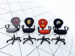 Karlar Ülkesi Çocuk Çalışma Sandalyesi | Kız Çocuk Odası Ergonomik Ders ve Ofis Koltuğu